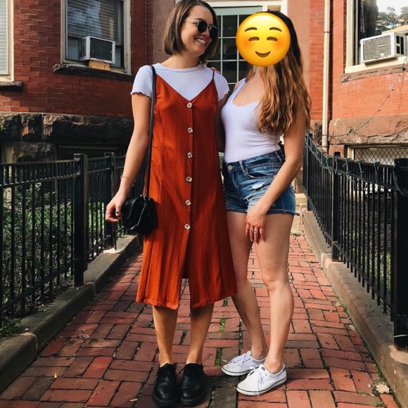 Zara Button Down Dress - Picture 1 of 5